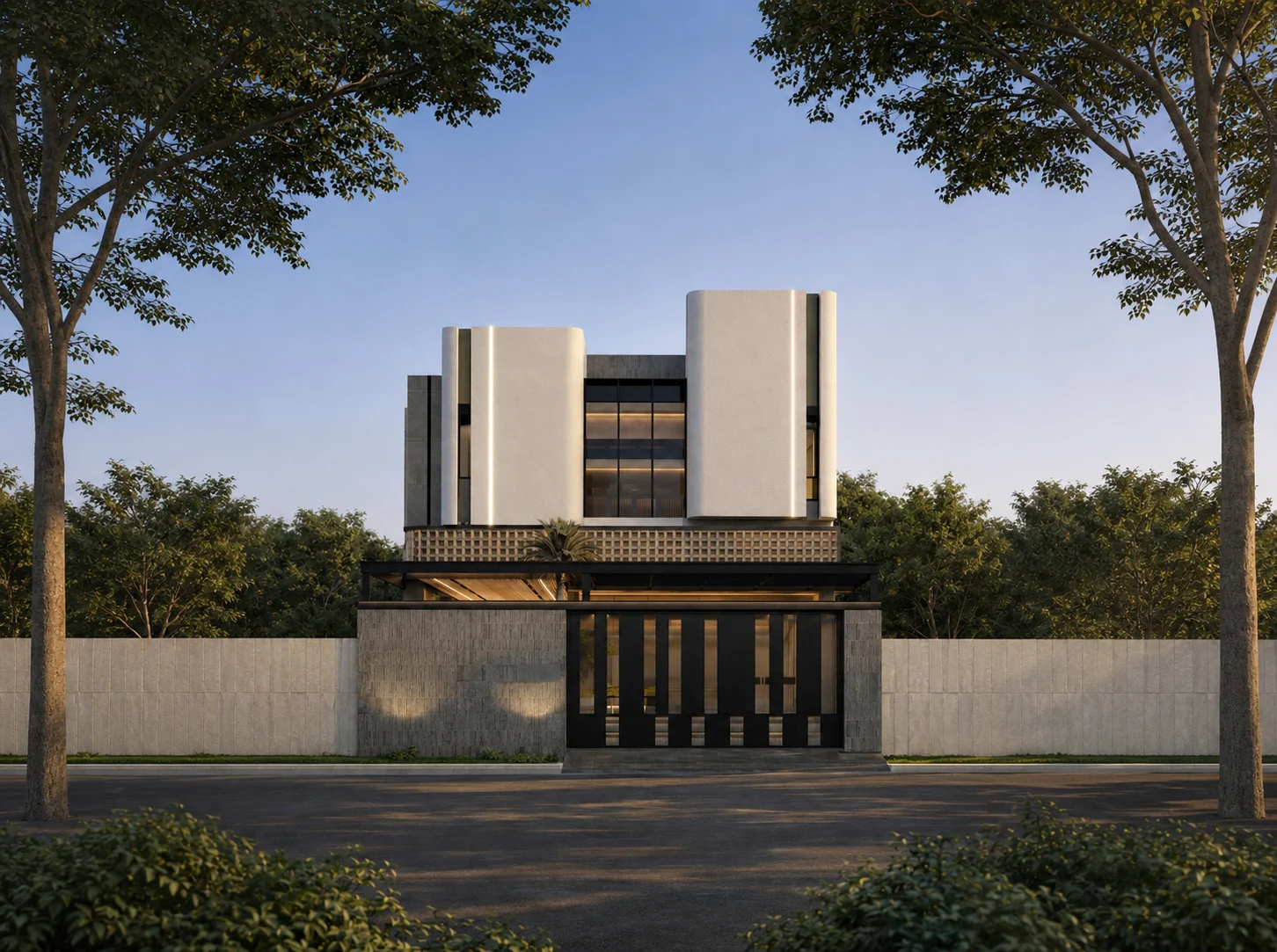 Proyek rumah modern Harvey.id